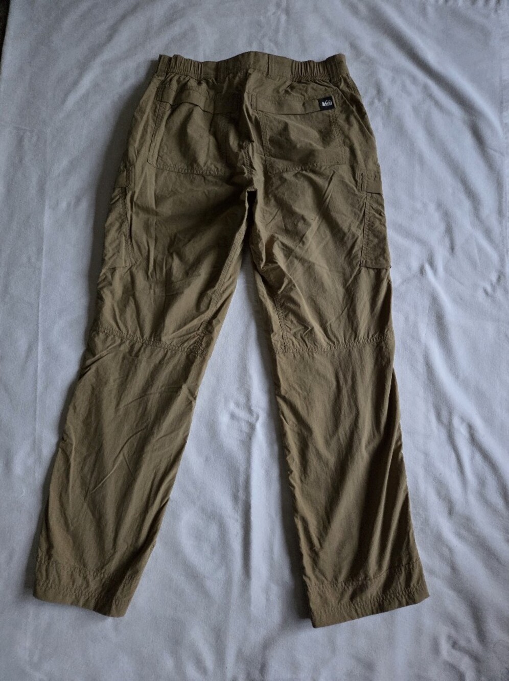 REI Men's Cargo Pants in Khaki Brown - Picture 6 of 7